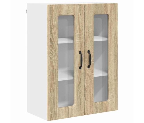 Virtuves Sienas Skapītis Ar Durvīm Sonoma Ozols 60 X 31 X 80 Cm Vidaxl