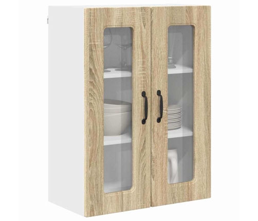 Virtuves Sienas Skapītis Ar Durvīm Sonoma Ozols 60 X 31 X 80 Cm Vidaxl