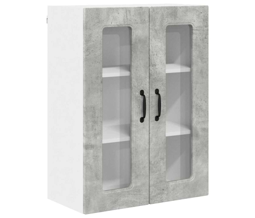Virtuves Sienas Skapītis Betona Pelēks 60 X 31 X 80 Cm Vidaxl