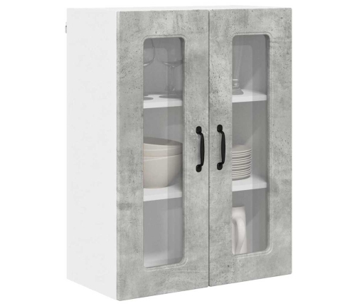 Virtuves Sienas Skapītis Betona Pelēks 60 X 31 X 80 Cm Vidaxl