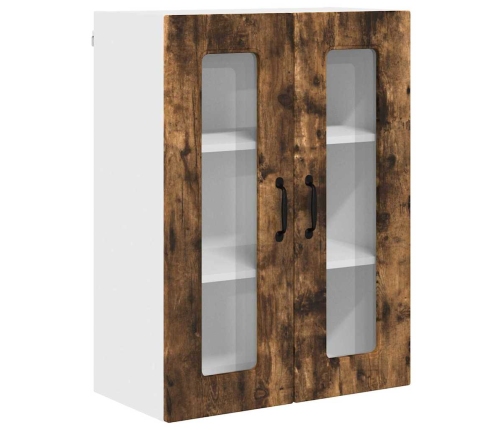 Virtuves Sienas Skapītis Ar Durvīm Dūmaka Ozols 60 X 31 X 80 Cm Vidaxl