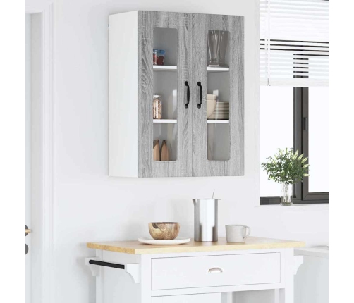 Virtuves Sienas Skapītis Pelēks Sonoma 60 X 31 X 80 Cm Vidaxl