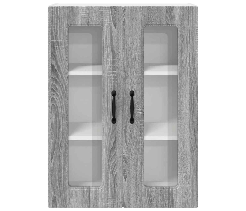 Virtuves Sienas Skapītis Pelēks Sonoma 60 X 31 X 80 Cm Vidaxl