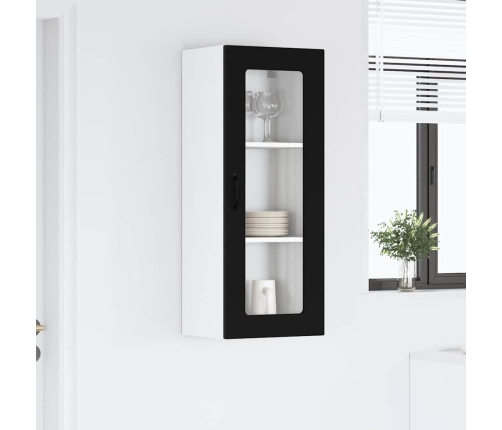 Virtuves Sienas Skapītis Ar Plauktu Melna 40 X 31 X 100 Cm Vidaxl