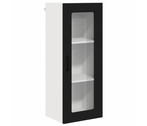 Virtuves Sienas Skapītis Ar Plauktu Melna 40 X 31 X 100 Cm Vidaxl