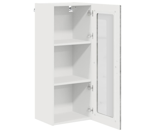 Virtuves Sienas Skapītis Betona Pelēks 40 X 31 X 100 Cm Vidaxl