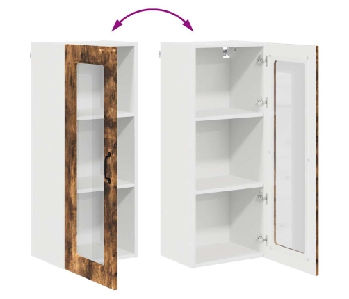 Virtuves Sienas Skapītis Dūmaka Ozols 40 X 31 X 100 Cm Vidaxl