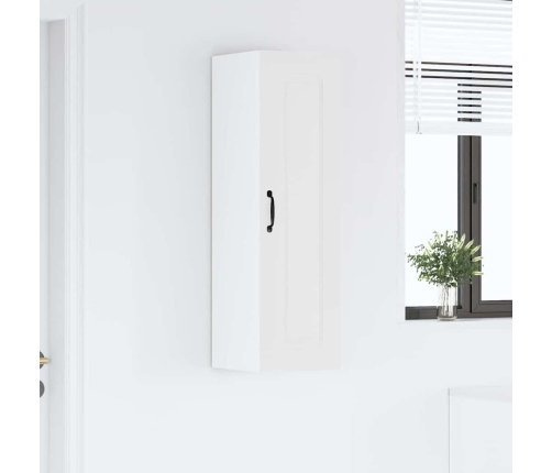 Virtuves Sienas Skapītis Ar Plauktu Balts 30 X 31 X 100 Cm Vidaxl