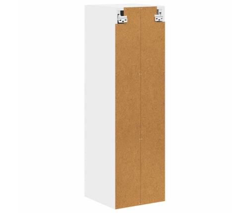 Virtuves Sienas Skapītis Ar Plauktu Balts 30 X 31 X 100 Cm Vidaxl