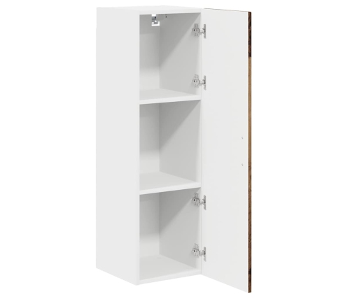 Virtuves Sienas Skapītis Ar Plauktu Vecs Koks 30 X 31 X 100 Cm Vidaxl