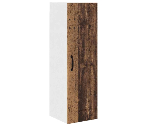 Virtuves Sienas Skapītis Ar Plauktu Vecs Koks 30 X 31 X 100 Cm Vidaxl