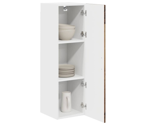 Virtuves Sienas Skapītis Ar Plauktu Vecs Koks 30 X 31 X 100 Cm Vidaxl