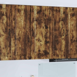 Virtuves Sienas Skapītis Dūmaka Ozols 40 X 31 X 100 Cm Vidaxl