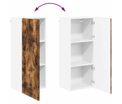 Virtuves Sienas Skapītis Dūmaka Ozols 40 X 31 X 100 Cm Vidaxl