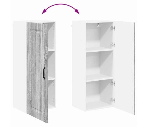 Virtuves Sienas Skapītis Pelēks Sonoma 40 X 31 X 100 Cm Vidaxl