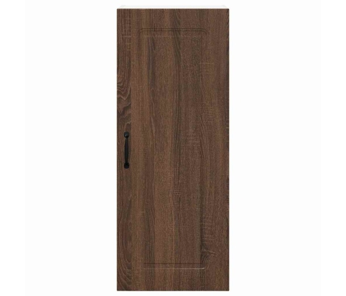 Virtuves Sienas Skapītis Ar Durvīm Brūns Ozols 40 X 31 X 100 Cm Vidaxl