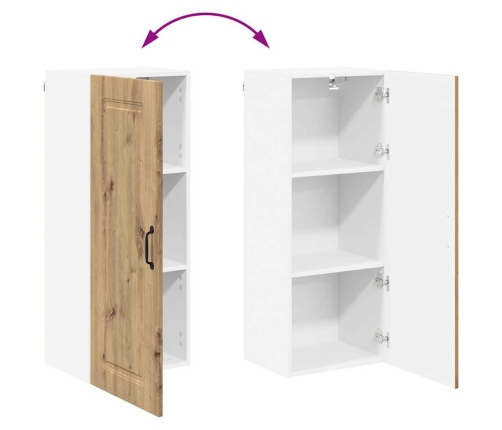 Virtuves Sienas Skapītis Artisānā Ozols 40 X 31 X 100 Cm Vidaxl