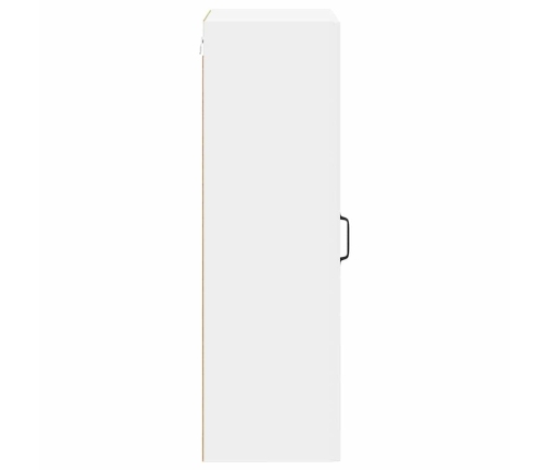 Virtuves Sienas Skapītis Ar Plauktu Balts 50 X 31 X 100 Cm Vidaxl