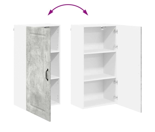 Virtuves Sienas Skapītis Betona Pelēks 50 X 31 X 100 Cm Vidaxl