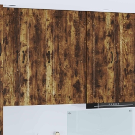 Virtuves Sienas Skapītis Dūmaka Ozols 50 X 31 X 100 Cm Vidaxl