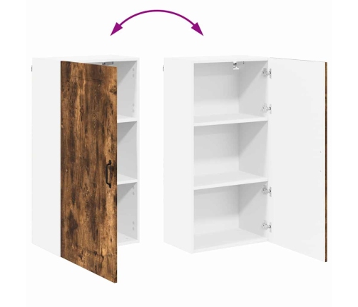 Virtuves Sienas Skapītis Dūmaka Ozols 50 X 31 X 100 Cm Vidaxl