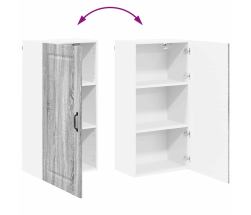 Virtuves Sienas Skapītis Pelēks Sonoma 50 X 31 X 100 Cm Vidaxl