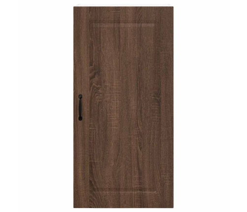 Virtuves Sienas Skapītis Ar Durvīm Brūns Ozols 50 X 31 X 100 Cm Vidaxl