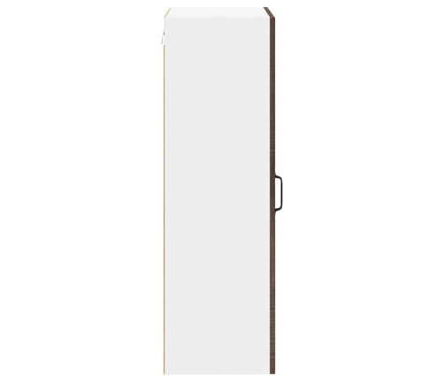 Virtuves Sienas Skapītis Ar Durvīm Brūns Ozols 50 X 31 X 100 Cm Vidaxl