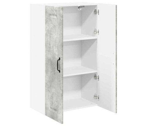 Virtuves Sienas Skapītis Betona Pelēks 60 X 31 X 100 Cm Vidaxl