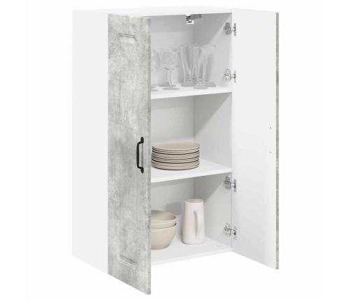 Virtuves Sienas Skapītis Betona Pelēks 60 X 31 X 100 Cm Vidaxl