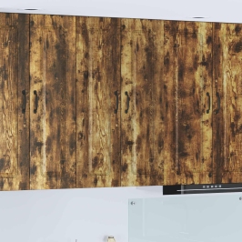 Virtuves Sienas Skapītis Dūmaka Ozols 60 X 31 X 100 Cm Vidaxl