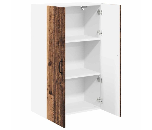 Virtuves Sienas Skapītis Ar Plauktu Vecs Koks 60 X 31 X 100 Cm Vidaxl