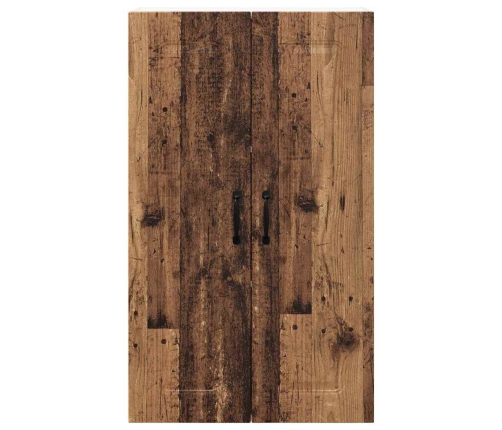 Virtuves Sienas Skapītis Ar Plauktu Vecs Koks 60 X 31 X 100 Cm Vidaxl