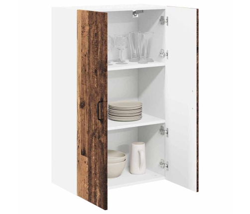 Virtuves Sienas Skapītis Ar Plauktu Vecs Koks 60 X 31 X 100 Cm Vidaxl