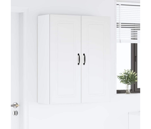 Virtuves Sienas Skapītis Ar Plauktu Balts 80 X 31 X 100 Cm Vidaxl