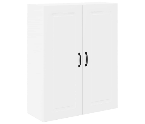 Virtuves Sienas Skapītis Ar Plauktu Balts 80 X 31 X 100 Cm Vidaxl