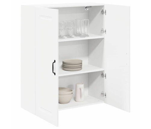 Virtuves Sienas Skapītis Ar Plauktu Balts 80 X 31 X 100 Cm Vidaxl