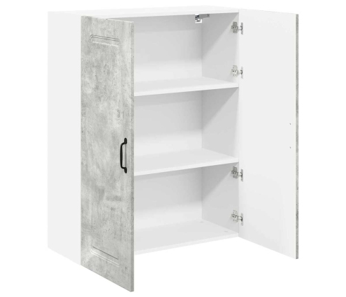 Virtuves Sienas Skapītis Betona Pelēks 80 X 31 X 100 Cm Vidaxl