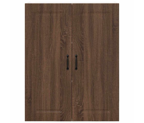 Virtuves Sienas Skapītis Ar Durvīm Brūns Ozols 80 X 31 X 100 Cm Vidaxl