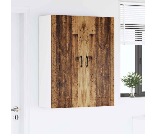 Virtuves Sienas Skapītis Ar Plauktu Vecs Koks 80 X 31 X 100 Cm Vidaxl