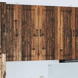 Virtuves Sienas Skapītis Ar Plauktu Vecs Koks 80 X 31 X 100 Cm Vidaxl