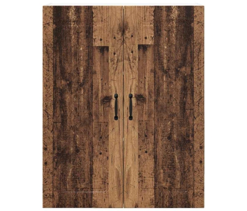 Virtuves Sienas Skapītis Ar Plauktu Vecs Koks 80 X 31 X 100 Cm Vidaxl