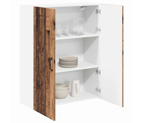 Virtuves Sienas Skapītis Ar Plauktu Vecs Koks 80 X 31 X 100 Cm Vidaxl