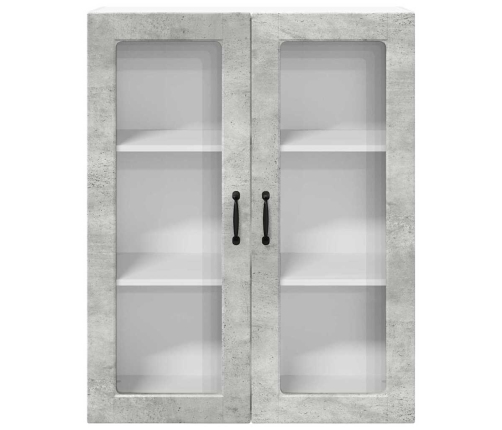 Virtuves Sienas Skapītis Betona Pelēks 80 X 31 X 100 Cm Vidaxl