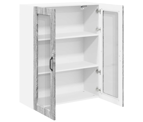 Virtuves Sienas Skapītis Pelēks Sonoma 80 X 31 X 100 Cm Vidaxl