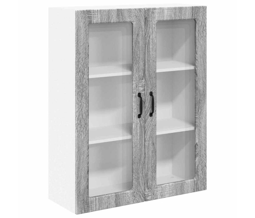 Virtuves Sienas Skapītis Pelēks Sonoma 80 X 31 X 100 Cm Vidaxl