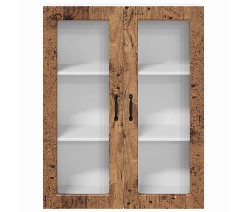 Virtuves Sienas Skapītis Ar Plauktu Vecs Koks 80 X 31 X 100 Cm Vidaxl