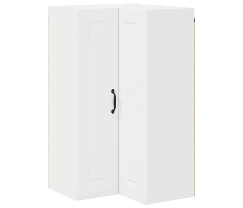 Virtuves Sienas Skapītis Ar Plauktu Balts 57 X 57 X 100 Cm Vidaxl