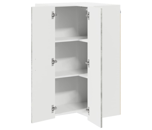 Virtuves Sienas Skapītis Betona Pelēks 57 X 57 X 100 Cm Vidaxl