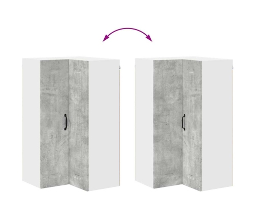 Virtuves Sienas Skapītis Betona Pelēks 57 X 57 X 100 Cm Vidaxl